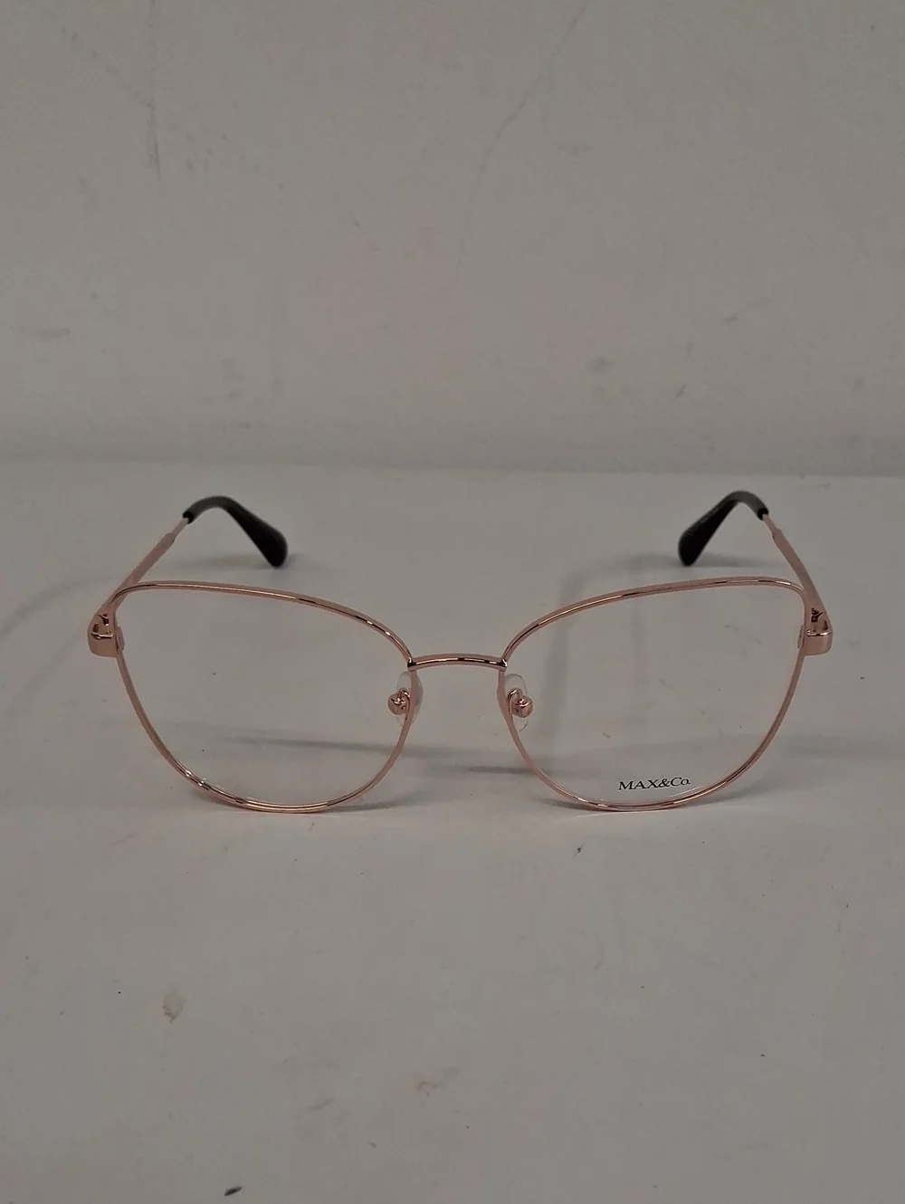 NWOT Womens Rxable Max & Co. MO5018 033 Rose Gold Eyeglass Frames